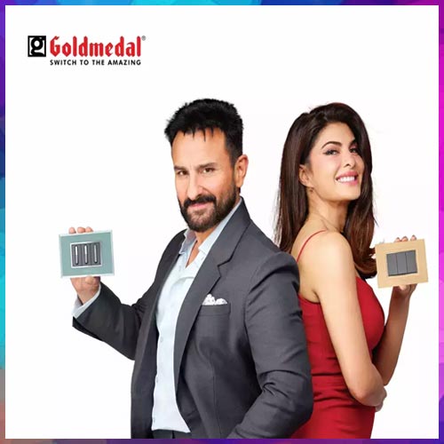 Actors Saif Ali Khan and Jacqueline Fernandez roped in as brand ambassadors by Goldmedal Electricals