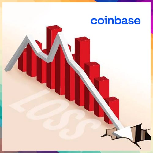 Coinbase loses half its value as crypto falls