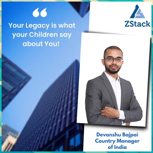Devanshu Bajpai joins ZStack as the  Country Manager-India