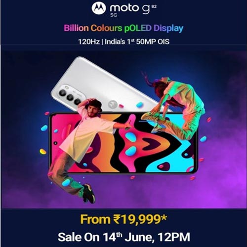 Motorola debuts moto g82 5G with 50MP OIS camera at ₹19,999