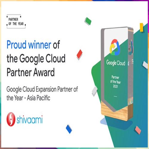 Shivaami Cloud Services achieves Google Cloud Expansion Partner of the Year 2021 Award - Asia Pacific
