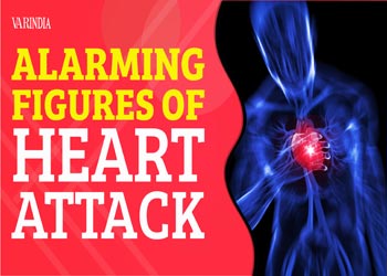 Alarming figures of heart attack