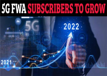 5G FWA subscribers to grow