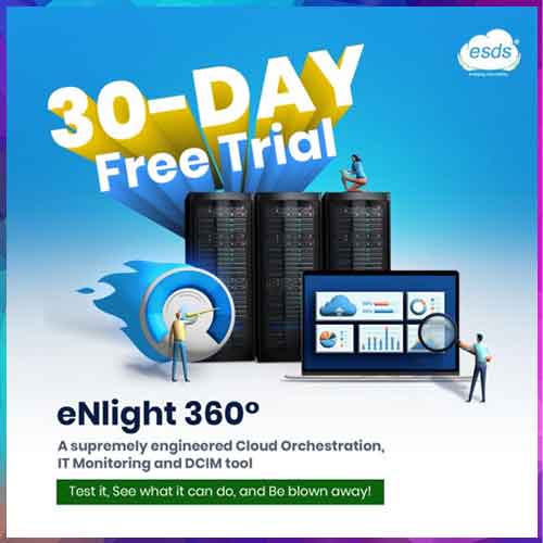 ESDS’ tool eNlight 360° comes up with an exclusive 30 days free trial