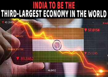 India to be the third-largest economy in the world