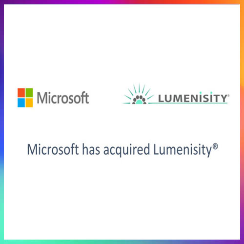 Microsoft acquires Lumenisity