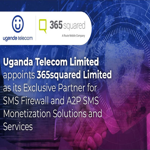 Uganda Telecommunications appoints 365squared as its exclusive SMS monetization partner