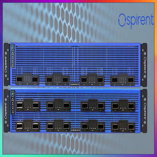 Spirent makes A2 400G appliance available for high-density Ethernet testing