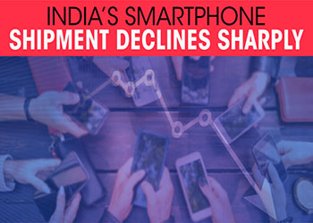 India’s Smartphone shipment declines sharply
