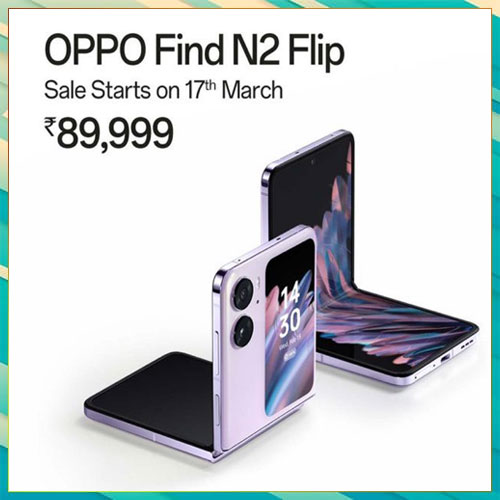 OPPO’s Find N2 Flip comes to India