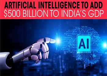 Artificial intelligence to add $500 billion to India’s GDP