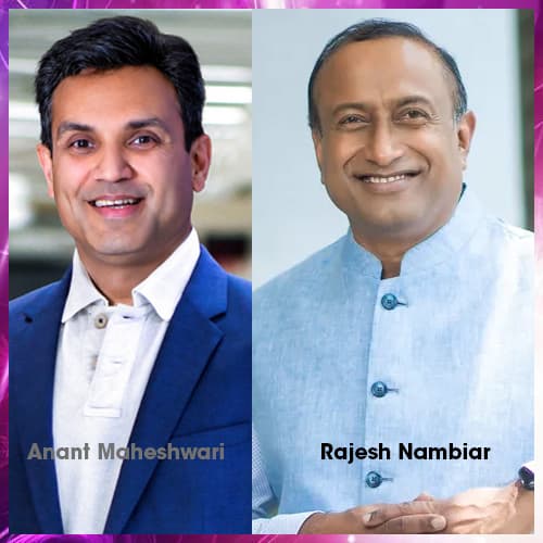 Nasscom appoints Anant Maheshwari as Chairperson, Rajesh Nambiar as Vice Chairperson
