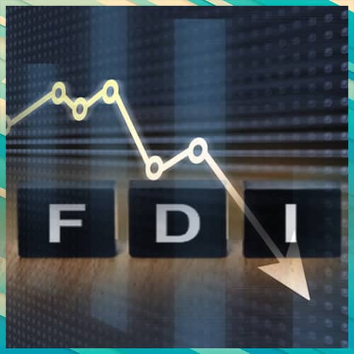 FDI inflow to India declines for the first time in a decade