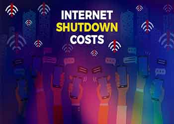 Internet shutdown costs