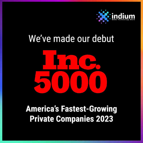 Indium Software Recognized as One of America's Fastest-Growing Technology Companies