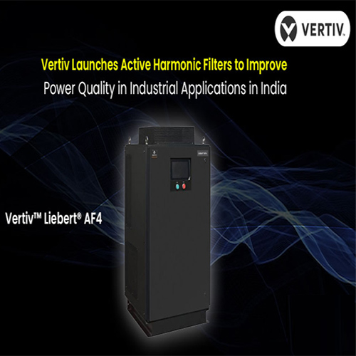 Vertiv unveils active harmonic filters to address power quality in industrial applications