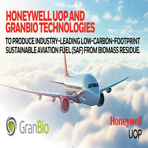Honeywell along with Granbio to Produce Carbon-Neutral Sustainable Aviation Fuel