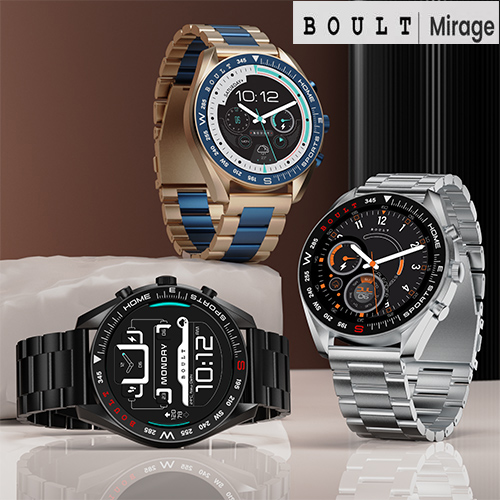 BOULT Introduces the Mirage Smartwatch