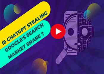 Is ChatGPT stealing Google's search market share ?
