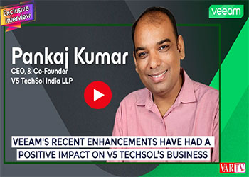 Veeam's recent enhancements have had a positive impact on V5 TechSol’s business