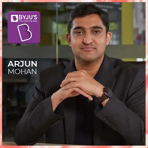 Arjun Mohan steps down as Byju’s CEO